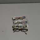 Gaoye 2.5 Readers for Women, Blue Light Blocking Reading Glasses, Stylish Reading Glasses for Women in 4 Patterns (Flowers)