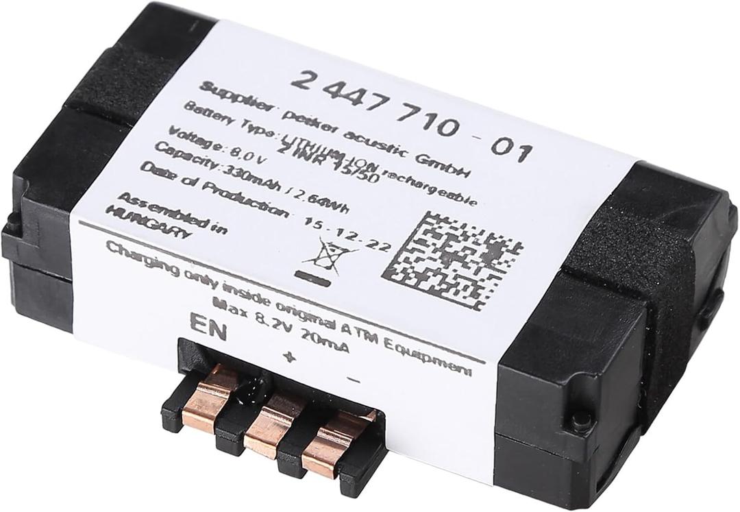84102447710 Emergency Battery for F20 F30 F31 G20 G21 G30, 8.0V 330mah Car Emergency Battery 2447710 Portable TCB Emergency Battery for mini F56 X4 M F98 84-10-2-447-710