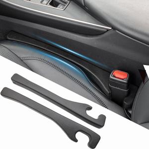 Car Seat Gap Filler Set of 2,Seat Gap Organizer, No Drop Seat Guard,2025 New Car Seat Side Gap Filler Organizer, Drop Seat Guards for Cars (Black 2Pcs)
