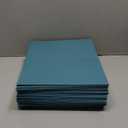 Two Pocket Folders, RAZCC 50 Pack 2 Pocket Folders Fit Letter Size Paper, Paper Folders with Pockets for School Office Business Home, Turquoise