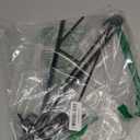 Garden Flag Pole Stand Holder, 2 Pack Garden Flags for Outside with Flag Stopper and Clip Waterproof Powder-Coated Paint