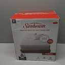 Sunbeam Comfort Quilted Heated Mattress Pad Full White 12 Heat Settings