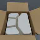 15 PCS Bento Box, 4 Compartment Bento Box Adult Set, Wheat Straw Bento Lunch Box, Reusable Lunch Snack Box, Microwave, Dishwasher and Freezer Safe Meal Prep Containers for Work, School and Travel