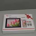 Frameo 10.1 Inch WiFi Digital Picture Frame, Smart Cloud Electronic Photo Frame with HD IPS Touch Screen Slideshow 32GB Memory Auto-Rotate Wall Mount, Share Photos/Videos from Phone - Gifts for Mom