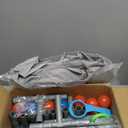 Baby Playpen 50 x 50 Inch Play Pen Playards, Playpen for Babies and Toddlers, Baby Playard for Indoor & Outdoor Active Center Game Fence, with Skin-Friendly Fabric and Soft Breathable Mesh Grey