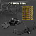 05109667AA Spare Tire Hoist Fit for Chrysler Town & Country 2008-2016, Fit for Dodge Grand Caravan 2008-2020, Fit for Ram C/V 2012-2015, 05109667AB, 05109667AC