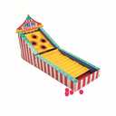 22" x 8" x 8" Fun Express Carnival Ball Roller Game - Multicolor