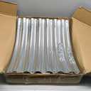 6x3x1.3 Oval Galvanized Raised Garden Bed,Outdoor Planter Box Metal Patio Kit Planting Bed for Vegetables Flowers and Succulents (Silver)