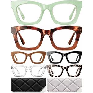 Stylish Reading Glasses for Women, Stylish Eyeglasses, Blue Light Readers for Women, Cheaters
