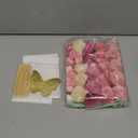 36 Pcs 3D Rolled Artificial Roses Paper Flowers for Crafts Graduation Cap Decoration Wall Decor Mini Crafts DIY Gift for Graduation Wedding Shadow Box Frame Cake Topper(Dark Pink)
