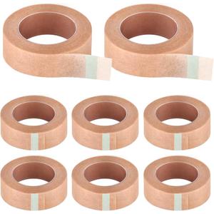 8 Rolls Nose Tape for Rhinoplasty Shaping, 0.5 Inch x 10 Yards Micropore Medical Tape for Rhinoplasty Recovery, Sensitive Skin Wound Care & Surgical Tape Bandaging, Breathable