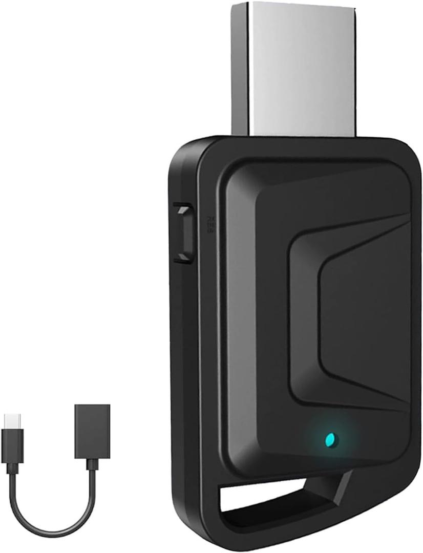 CarPlay Smart Box,Wireless CarPlay Adapter, converts Factory Wired to Wireless CarPlay dongle, Plug and Play