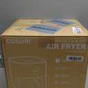 Cosori Air Fryer Pro, Compact 5QT, Ceramic Coating, 7 Presets with Preheat & Keep Warm, 450, Easy to use & clean, Shake Reminder, 130+ In-App Recipes, Nonstick & Dishwasher-Safe Basket, Gray