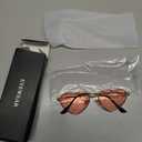 Eiuizah Polarized Heart Sunglasses for Women Men - Cute Trendy Sun Glasses Metal Frame UV400 Protection Lens