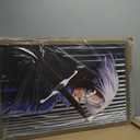 Dragon Ball Z: Cell Saga - Trunks Wall Poster, 34L" x 22.4W", Barnwood Framed Version
