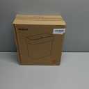 funest Bathroom Small Trash Can with Lid, 13 Liter/3.4 Gallon Slim Garbage Bin with Press Top Lid, White Wastebasket for Bedroom, Office, Kitchen, RV