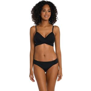 La Blanca Women's Island Goddess Wrap Underwire Push Up Swimsuit Top (8)