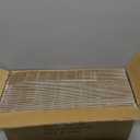 Calenzana 12x4x3 Shipping Boxes Set of 40, White Corrugated Cardboard Box for Mailing Packing Gifts Small Business