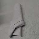 SlipX Solutions White Extra Long Rubber Safety Bath Mat (18 x 36 Inch, 220 Suction Cups, Great Non-Slip Coverage)