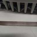 54" Long Handled Broom and Dustpan Set - Perfect Dust Pan and Brush Combo for Efficient Cleaning, Brown and White