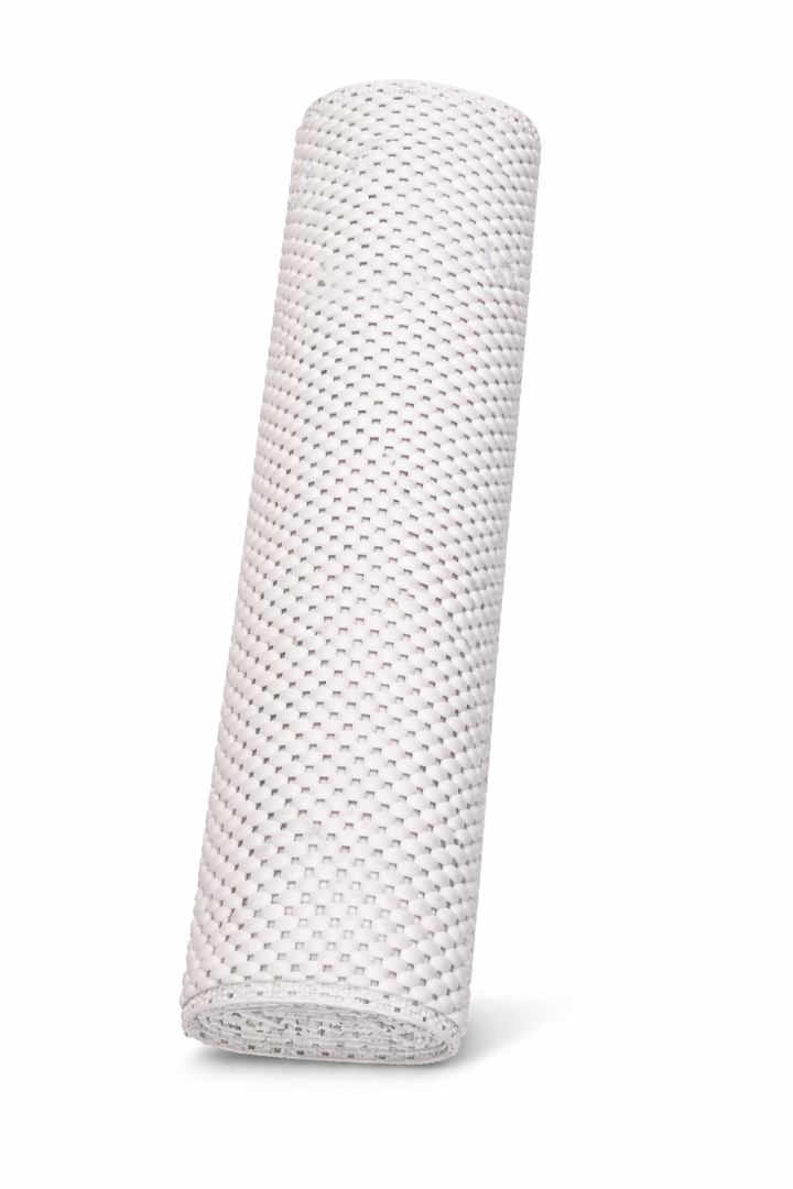 17 In. X 36 In. Slipx Solutions Comfort Foam Bath Mat - Soft Touch Non-slip White