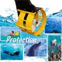 9" to 14" Propeller Safety Guard for 9.9-120 HP Less Than 14 1/2 inch Outboard Motor Prop, Polypropylene Lightweight Marine Thruster Protective Cover, Cage