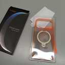 TORRAS Ostand Q3 Air for iPhone 17 Pro Max Case with 360° Magnetic Stand, Fit for MagSafe, Mil-Grade Drop Tested, Camera Control Button, Shockproof Phone Case for iPhone 17 Pro Max 6.9", Horizon Orange