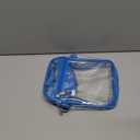 Fibrdoo Clear Crossbody Purse Bag, Clear Bag Stadium Approved with Front Pocket for Concerts Sports Festivals