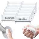 2026 Upgraded Moldable Sealant Clay, Faster Drying - 6-Pack Sealant Mastic, Quick Repair Putty for Drain Pipe Connection, Wall Holes and Air Conditioning Hole Sealing (10 PCS)