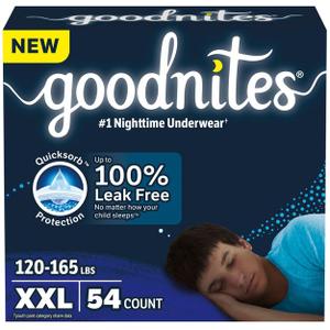 Goodnites Boys' Nighttime Underwear - (Select Size and Count)