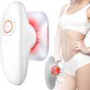 Body Sculpting Machine, Professional Cordless Handheld Massager Electric Cupping Therapy Massager  for Belly, Waist, Arms, Leg, Home Tool for Women (White)