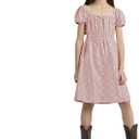 Levi's Girls' Girls' Casual Dress (Pink, S) 4-5Y
