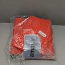 BSHSPX Christmas Ornament Storage Box With Dividers - Large Organizer Holds 128 3'' Ornaments, Red Holiday Ball Container