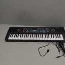 61 key keyboard Piano,Portable Electronic Digital Piano,Built In Dual Speakers,External Microphone,Power Plug,Rich Teaching Content,Multi-Functional Electronic Piano Suitable For Beginners
