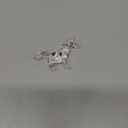 Unicorn Tiny Figurines Fancy Animals Hand Blown Glass Art Collectible Gift Home Dcor (Pink)