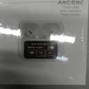 A9 PRO In Ear Wireless Headphones Earphone Touch Screen Display, Equalizer, Auto-Lock, White