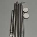 Shower Curtain Rod Tension - 26-76 Inch Never Rust Non-Slip Spring Tension Curtain Rod No Drilling Stainless Steel Curtain Rod Use Bathroom Kitchen（Silver）