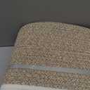 Large Woven Blanket Basket,65L Cotton Rope Laundry Basket Hamper with Handles, Decorative Nursery Basket Storage Bin for Toys, Clothes Organizer, Living Room, Bedroom, Bathroom, White & Brown