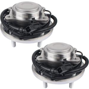 Autoround 512493 Rear Wheel Bearing and Hub Assembly Fit for Dodge Grand Caravan 2012-2020, Chrysler Town & Country 12-16, Volkswagen Routan 12-13, Ram C/V 12-15, 5 Lugs w/ABS, 2-Pack