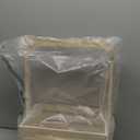 Suzile Wood Color Wooden Baby Shower Crate Closet Wood Basket for Gifts with Handle Boy Girl Clothes Gender Reveal Storage Box for Newborn New Parent