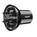 Conair Diffuser Attachment for Hair Dryer, Volumizing Universal Blow Dryer Diffuser for Frizz-Free Curls, Fits Dryers from 1.75-Inch to 2.3-Inch Nozzle Sizes, Black