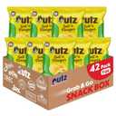 Utz Salt & Vinegar 1 oz. Bags, 42 Count Crispy Fresh Potato Chips, Crunchy Individual Snacks to Go, Cholesterol, Trans-Fat & Gluten Free, brand is Utz, variation theme is Flavor that is Salt & Vinegar, Size that is 2.63 Pound (Pack of 1). (EXP 07/06/26)
