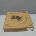 Heating Brooder Plate for Chicks Ducklings, Adjustable Brooder House for Keeping Poultry Warm(Yellow, M) (8.6"L x 9.8"W x 13.0"H)