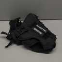 No Pull Tactical Dog Harness for Large Dogs, Escape Proof Molle Dog Vest Harness and Leash Set, Adjustable Military Service Dog Harness with Handle for Medium Large Dogs(Black, L)