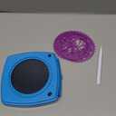 Spirograph Doodle Pad Arts and Crafts, Scratch Art, LCD Writing Tablet for Kids, Kids Toys, Art Supplies, Drawing Kit, Spiral Art, Double-Sides Stylus, Build-in Storage, Stencils Included, Ages 5+