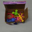 Baby Bath Toys Suction Toy: No Hole Bath Toy for Baby Toddlers - Kids Mini Sensory Fidget Suction Cup Toys for Boys Girls - Window Building Toy Road Trip Travel Essentials for Kids Gifts (Ages 3+)