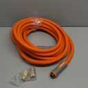 YAMATIC Garden Hose 5/8 in x 30 ft, Ergonomic Swivel Fittings, Burst 600 PSI, Heavy Duty, Flexible and Lightweight Water Hose with 2 Set Quick Connect
