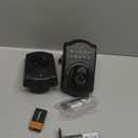 Schlage BE365 V CAM 716 Camelot Keypad Deadbolt, Electronic Keyless Entry Lock, Aged Bronze