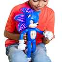 Sonic The Hedgehog 3 Ultimate Talking Sonic 12-Inch Figure, Features 30+ Iconic and Humorous Phrases and Sounds from The Movies, Light-Up Eyes and Quills
