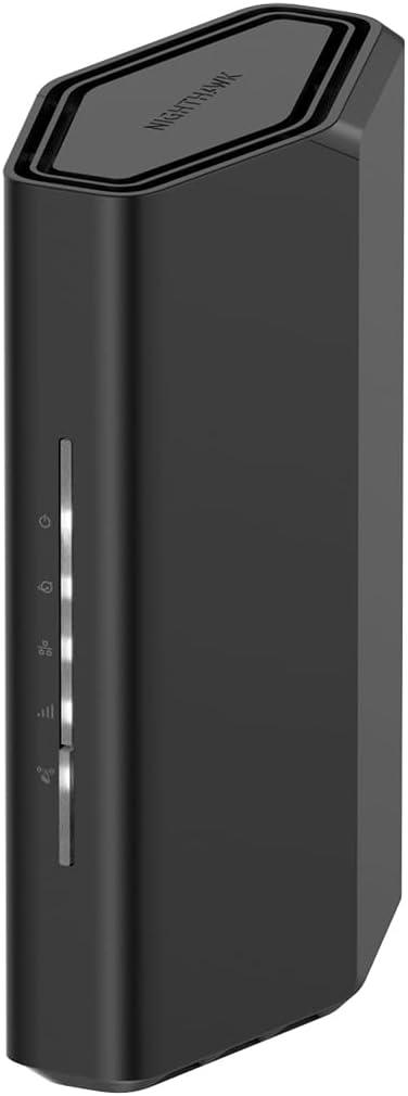 NETGEAR Nighthawk Dual-Band WiFi 7 Router (RS90) Router Only, BE3600 Wireless Speed (up to 3.6 Gbps) - Covers up to 2,000 sq. ft., 50 Devices 2.5 Gig Internet Port 